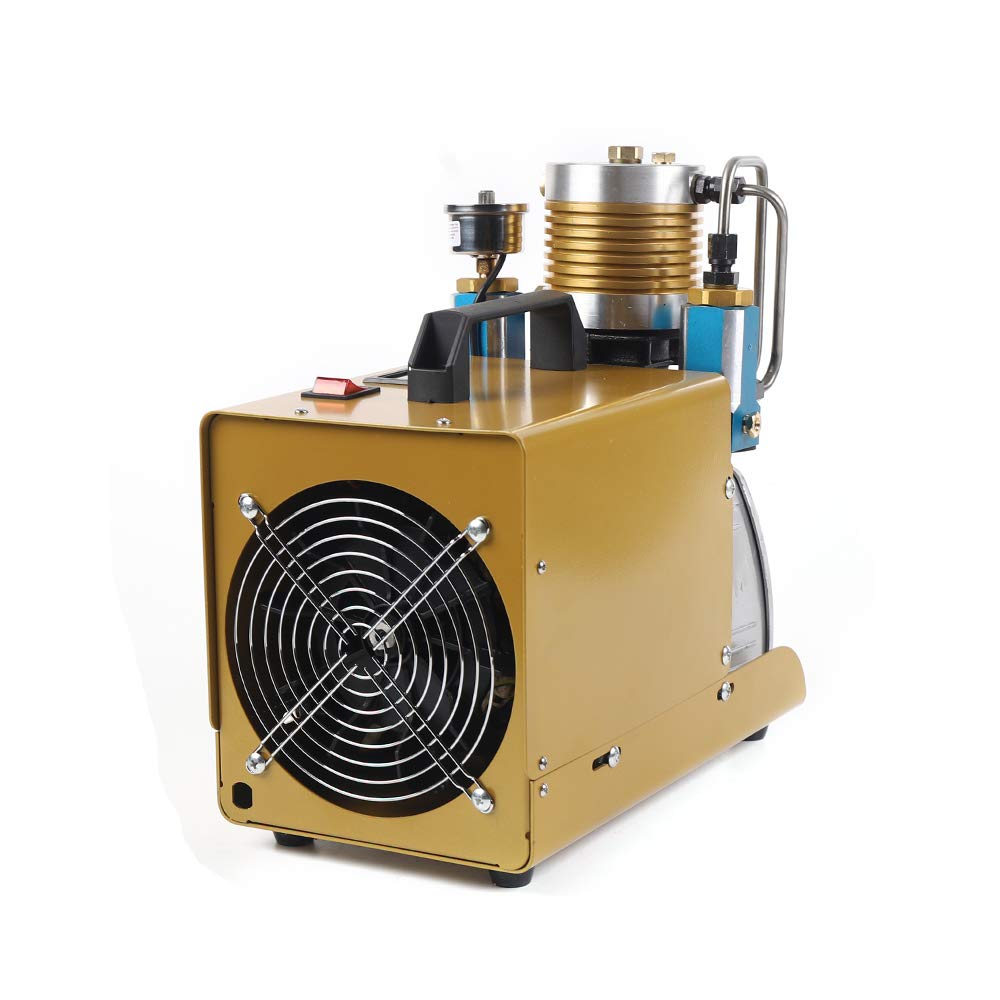 Bomba de aire eléctrica de alta presión, compresor de aire, bomba de aire de alta presión, bomba de compresor de aire, bomba de compresor de aire PCP con filtro de aceite de agua para detectar fugas,