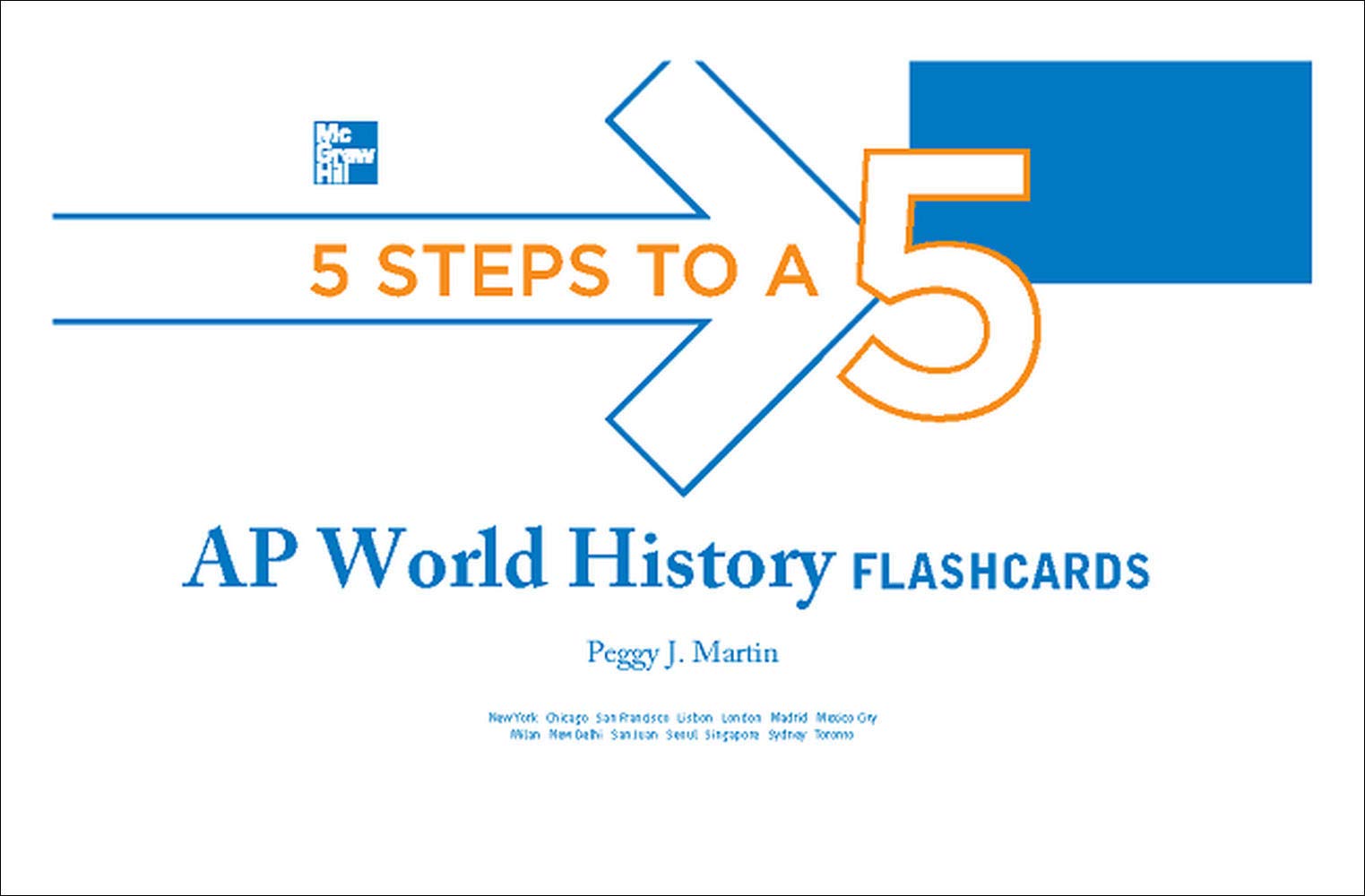 5 Steps to a 5 AP World History Flashcards (5 Steps to a 5 on the Advanced Placement Examinations Series)