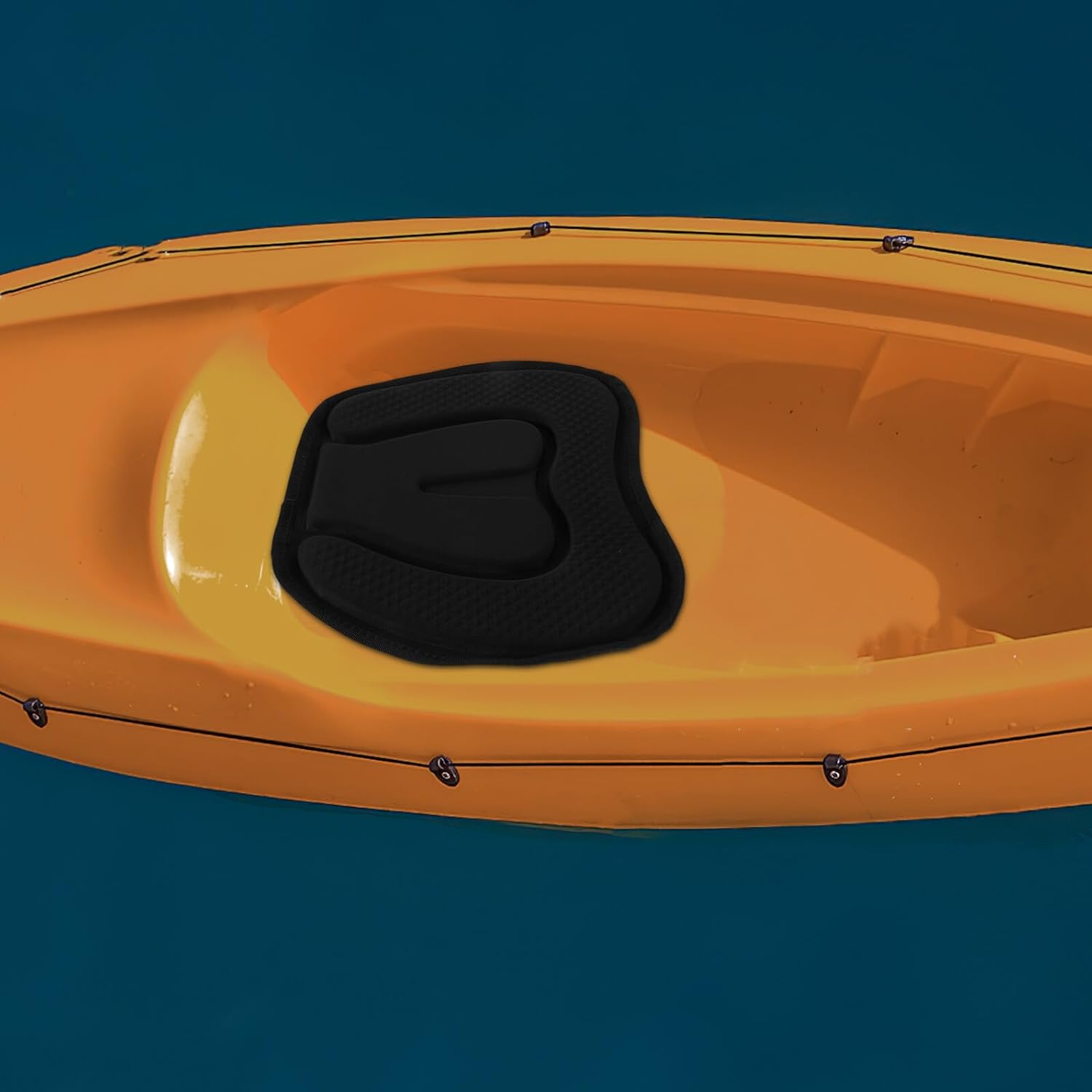 Kayak Seat Cushion with Backrest, Antiskid Paddle Board Seat Pad, Portable Comfortable Boating and Fishing Canoe Backrest Support for Outdoor Water Sports