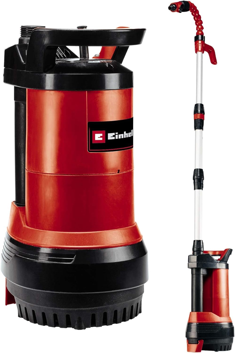 Einhell Pompe collecteur d'eau de pluie GE-PP 5555 RB-A (550W, max. 5500 L/h, max. 20 m, pompe combinée 2en1 - pompe immergée à pression et à pluie)
