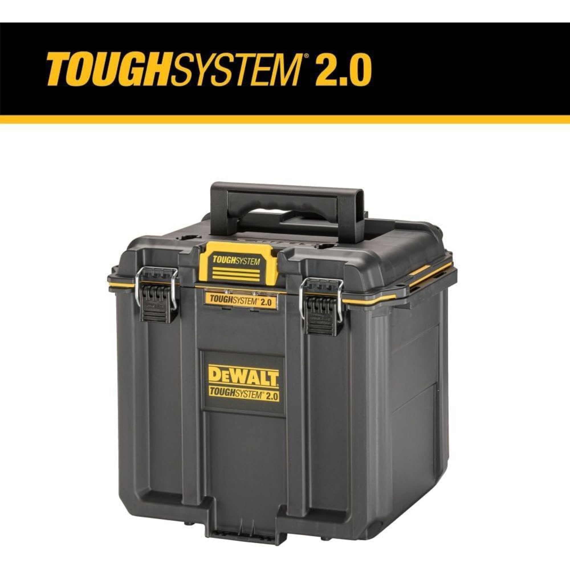 DEWALT TOUGHSYSTEM 2.0 Caja de herramientas compacta y duradera con separadores extraíbles (DWST08035)