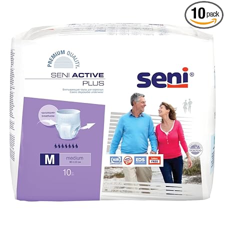 Seni Active Plus Medium Adult Pull Ups 10 Pcs