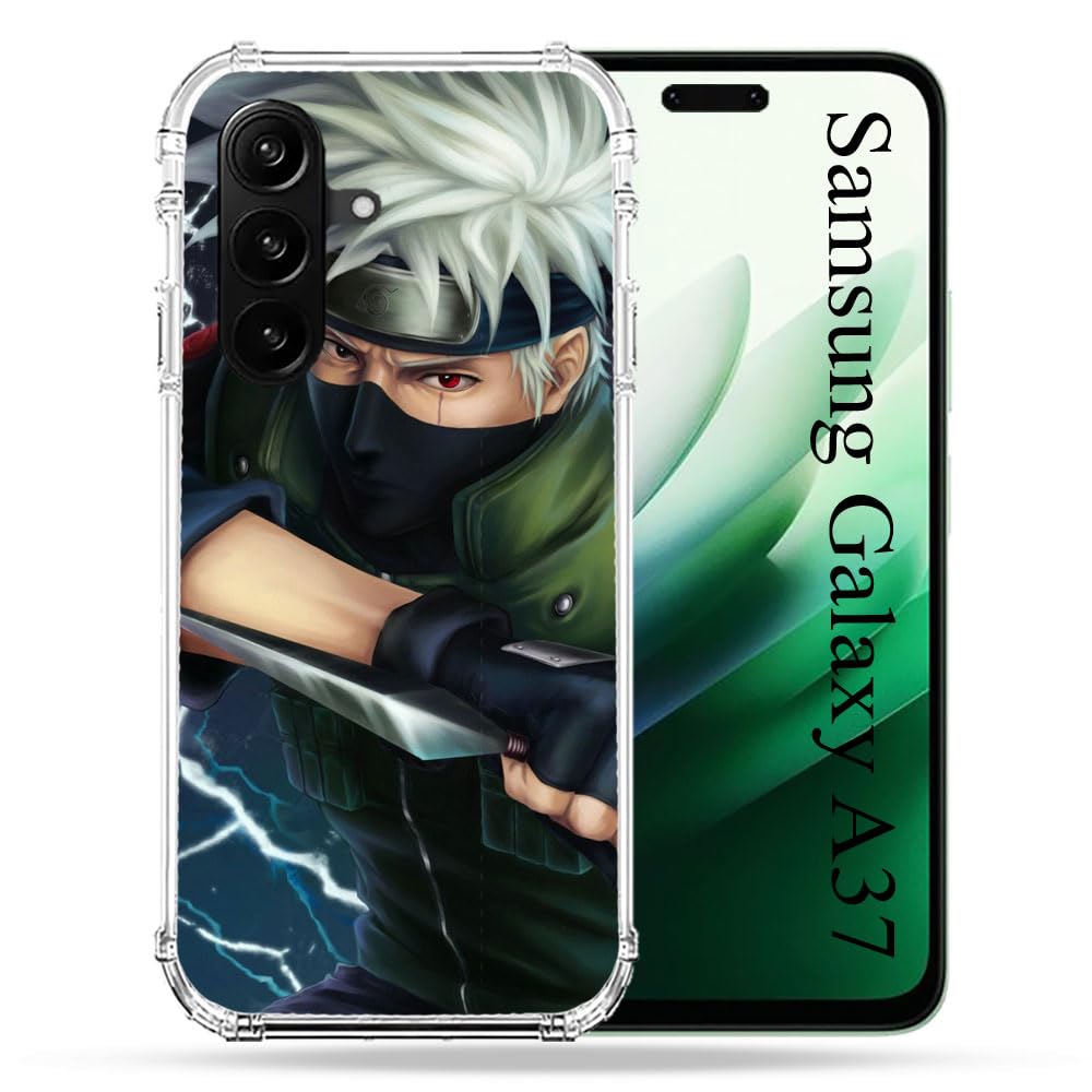 Coque Samsung A37 5G Naruto Kakashi évite les écrans brisés - 4