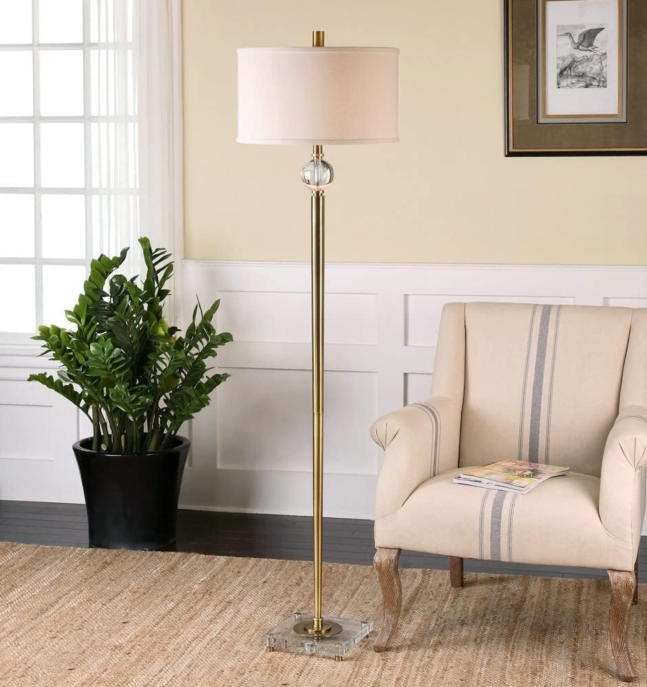 Uttermost Mesita - 1 Light Floor Lamp - 17 inches Wide by 17 inches deep