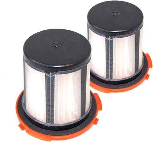 HQRP Paquete de 2 filtros de polvo H12 compatibles con Eureka DCF-24 DCF24 68950 para aspiradoras de recipiente de limpieza completa serie 955, 955A