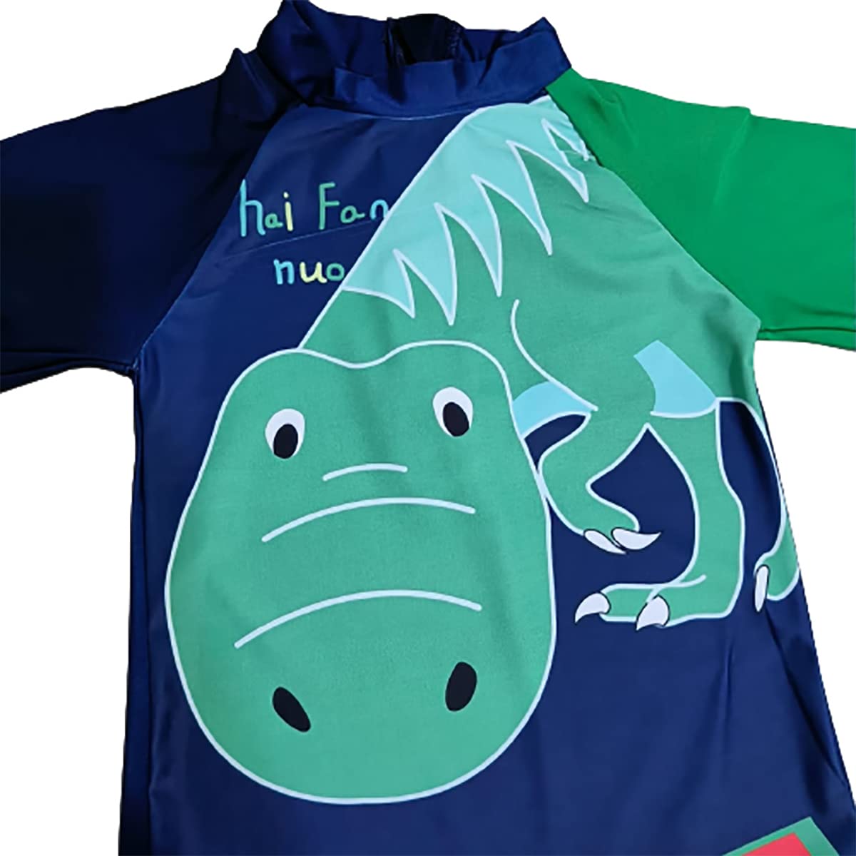 FancyDressWale Swimming Suit for Girls and Boys, Half Sleeves Swim wear Multicolor - Image 3 thumbnail