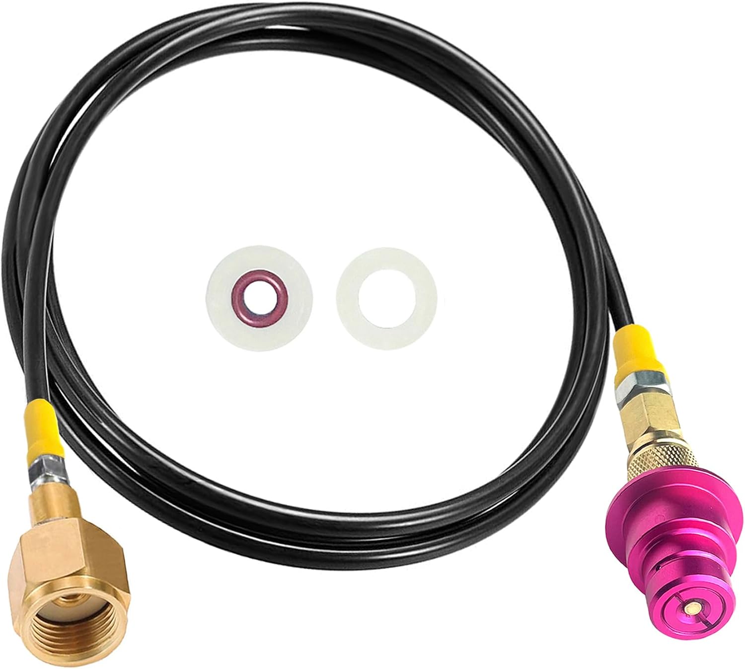 CO2 Adapter Quick Connector Hose, for Co2 Storage Tanks Compatible With Soda Machine Duo/Terra/Art/E-Duo/GAIA(60in)