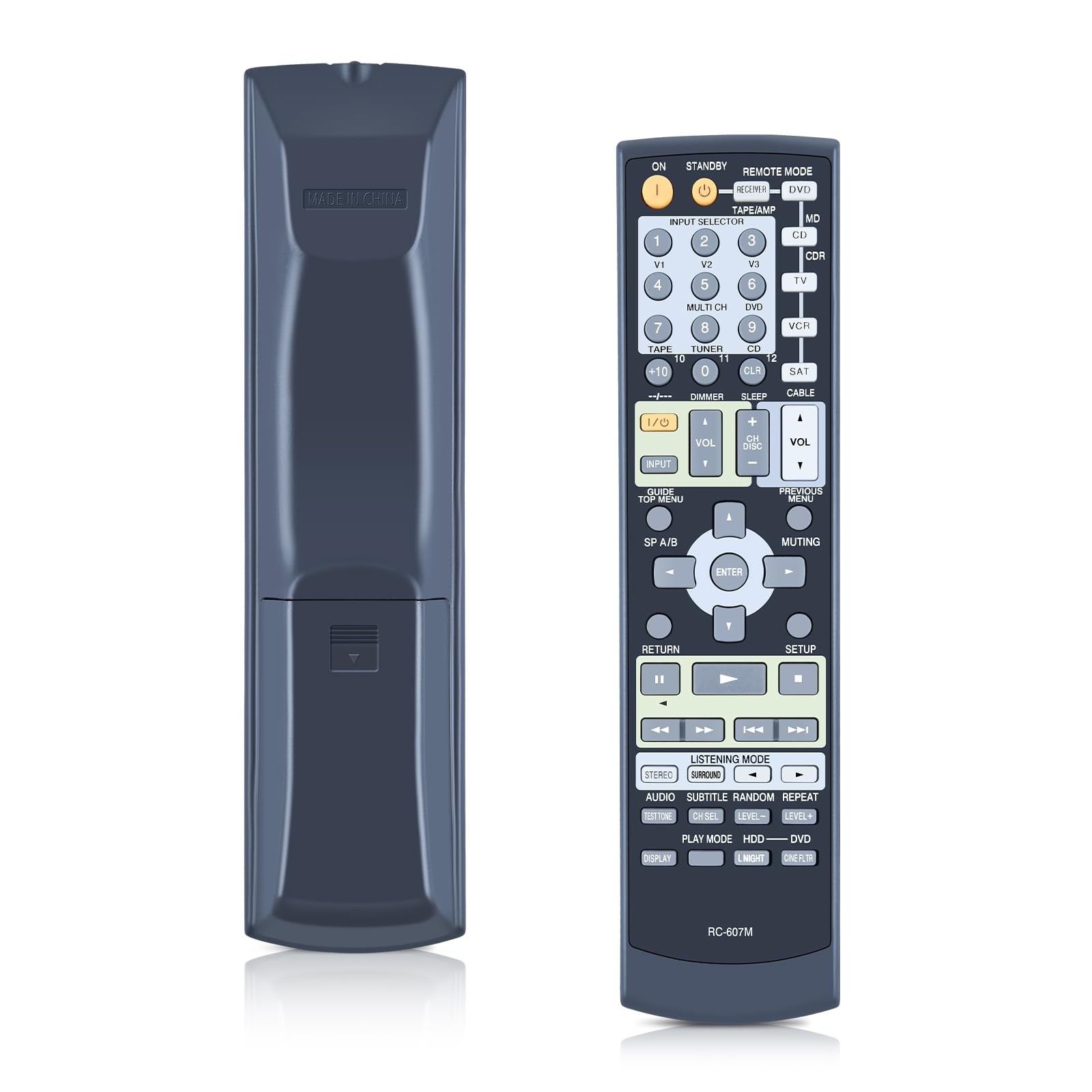 RC-607M New Replace Remote Controller fit for Onkyo Home Theater AV Receiver TX-SR503 TX-SR503E TX-SR8350