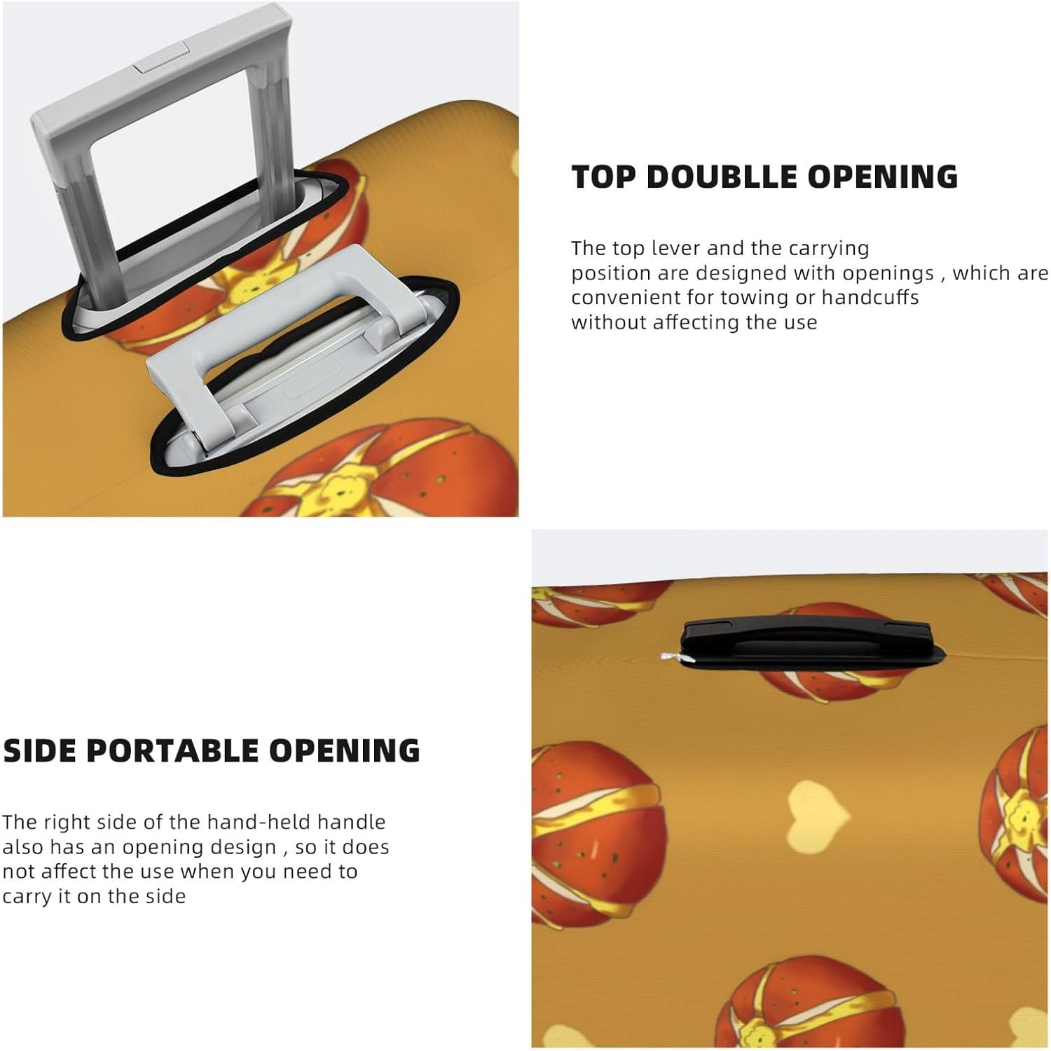 Copertura per bagagli,Copertura protettiva in spandex per va... 7 61+eGjODIXL. AC SL1500