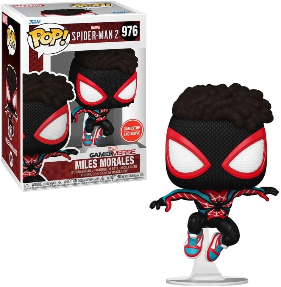 BONECO FUNKO POP GAMES SPIDERMAN 2 EXCLUSIVE POP 2