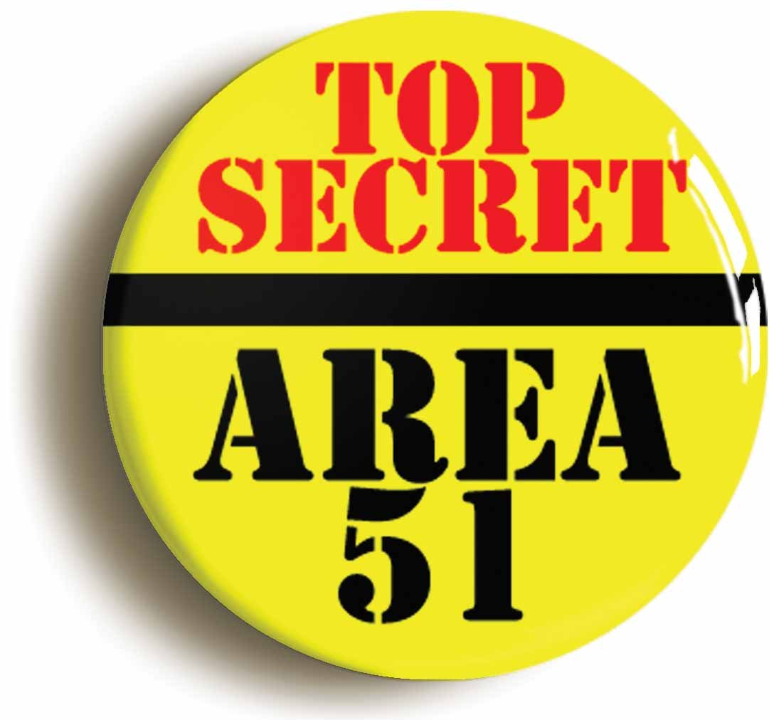 Ozorath Area 51 Fridge Magnet (Circular 2Inch / 50Mm Diameter)