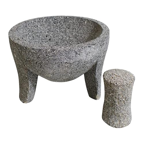 Miniatura 2 de Traditional Molcajete made of Volcanic Stone