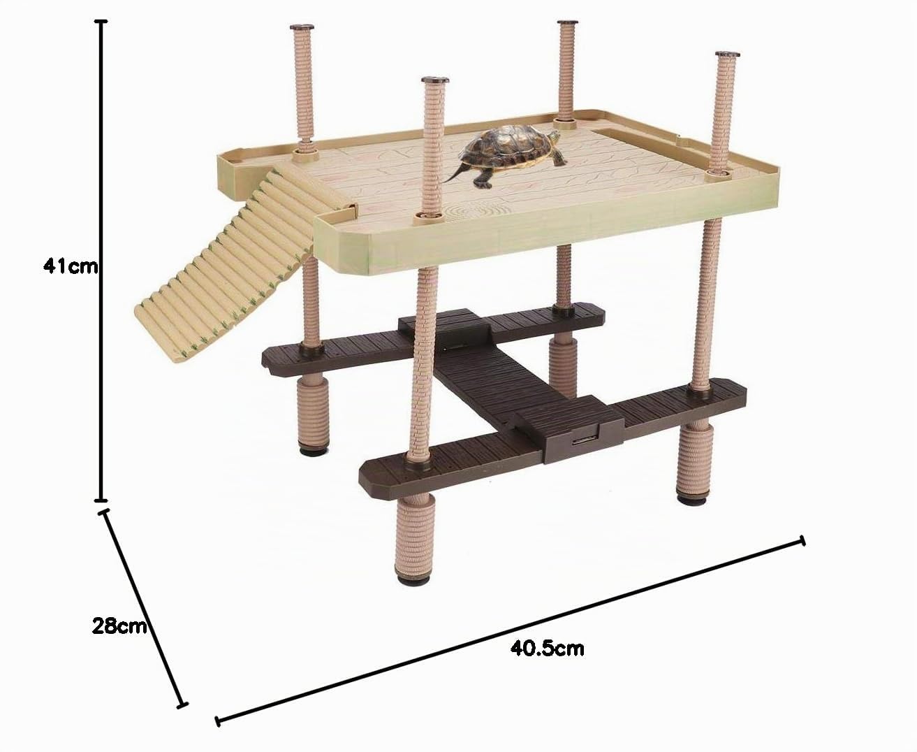 Pssopp Piattaforma Galleggiante Tartaruga,Tartaruga Piattaforma,Galleggiante Piattaforma basking,Rettile Tartaruga Rana Pier Piattaforma per acquari galleggianti Piattaforma basking
