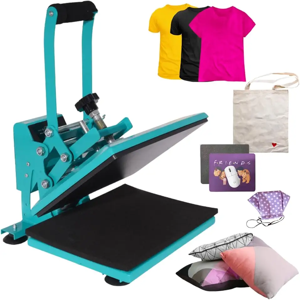 Prensa Térmica Sublimática Transfer DTF 23x30cm 110V