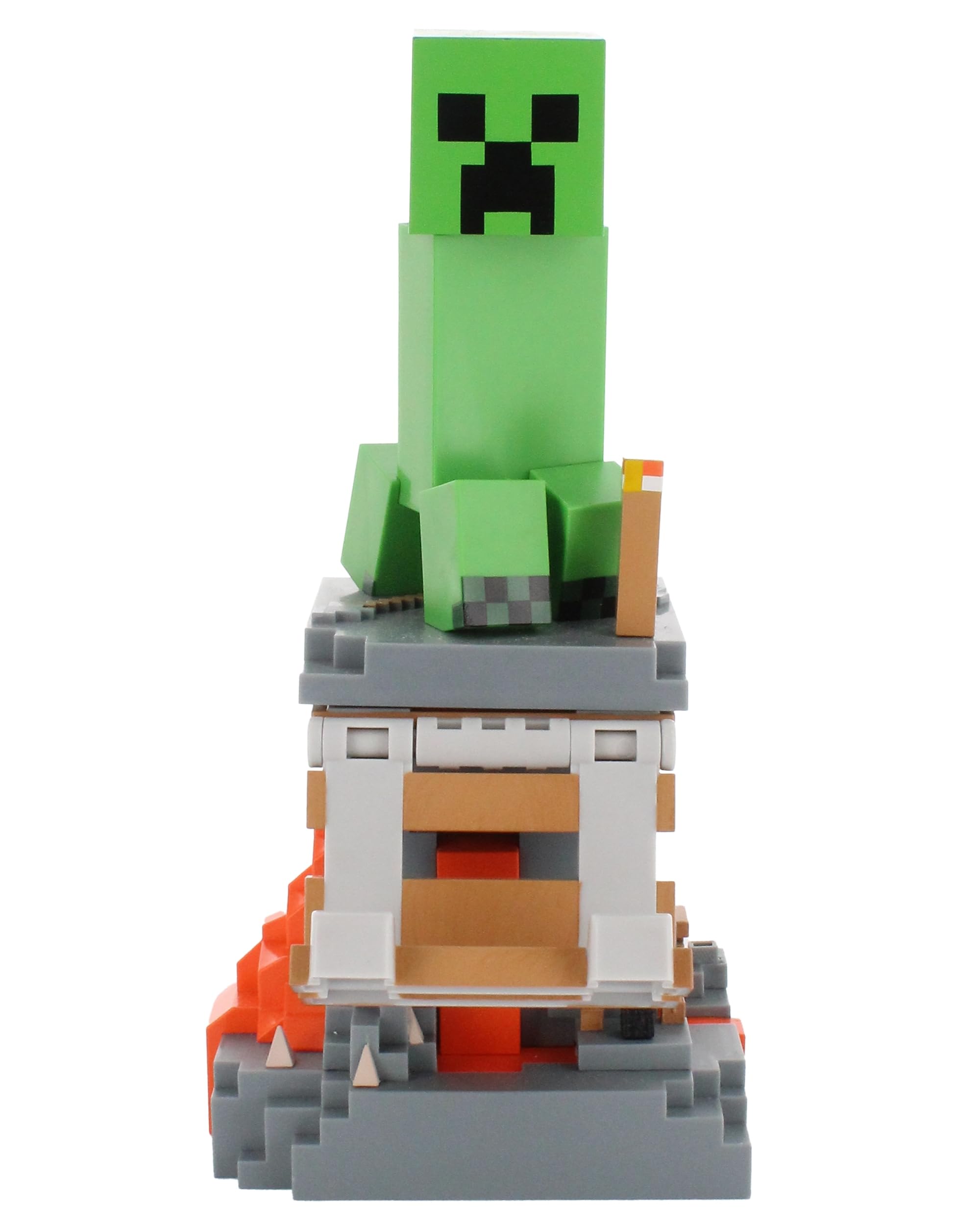 Cableguys Minecraft Creeper Controller Holder & Phone Stand - Gaming Accessories for Room and Desk Setup, Holder Compatible with Xbox, PlayStation & Most Standard Game Controllers