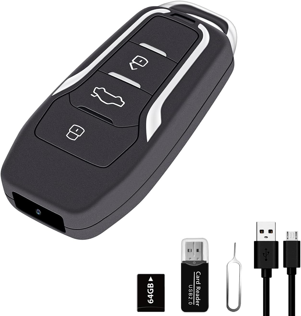 LXKFA 1080P Small Nanny Camera, 64GB Security Camera, Motion Detection