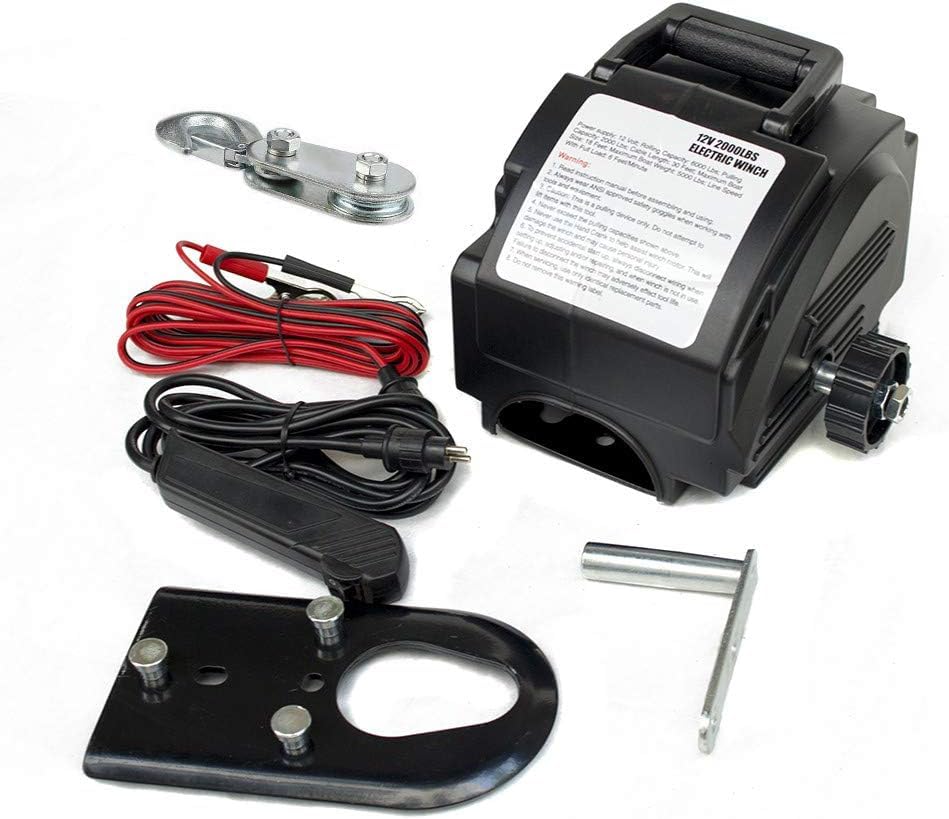 Winche eléctrico CHRISK 6000 lbs con control remoto miniatura 3