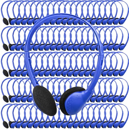 Xuhal 200 Pack Headphones Bulk Earphones for Adults with...
