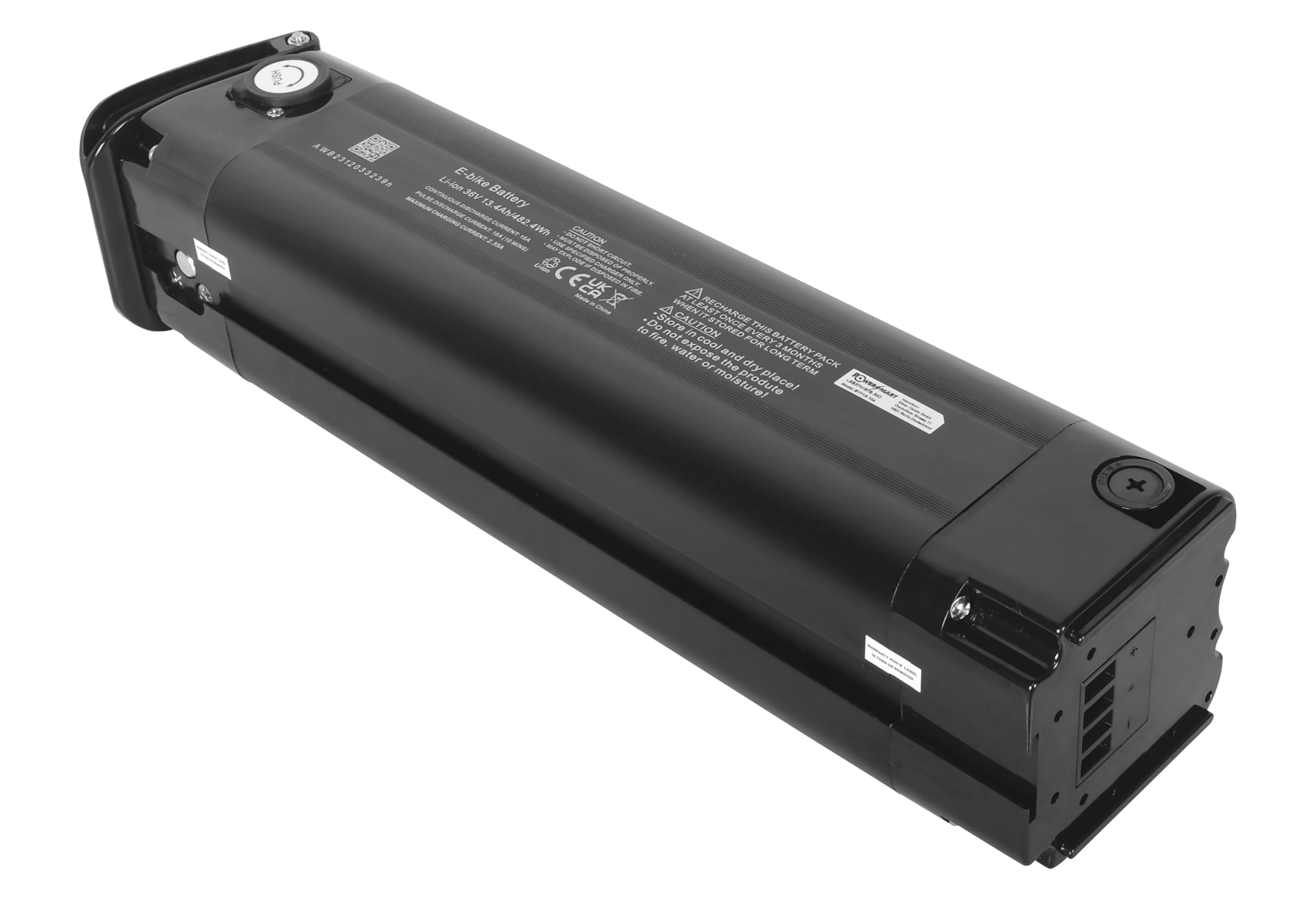 PowerSmart Akku Sattelstütze Batterie 13,4Ah Lithium-ion 13400mAh Sonstiges
