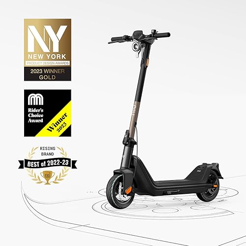 Miniatura 2 de NIU Electric Scooter for Adults 500W-900W Max Power. 15-41 Miles Long Range Self-HealingTubeless Tires, Portable & Folding, UL Certified