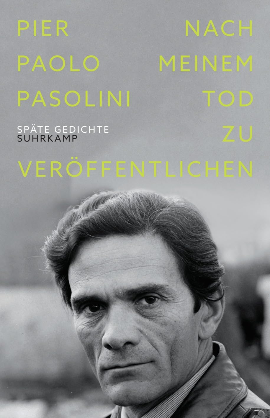 Recueil de poésie Nach meinem Tod zu veröffentlichen Späte Gedichte bilingue