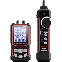 NOYAFA NF-918S Network Cable Tester with 6 wavelength Optical Power Meter, Cable Toner Ethernet Cable Tester RJ45 Network Tester with Visual Fault Locator, PoE Tester Network Tools