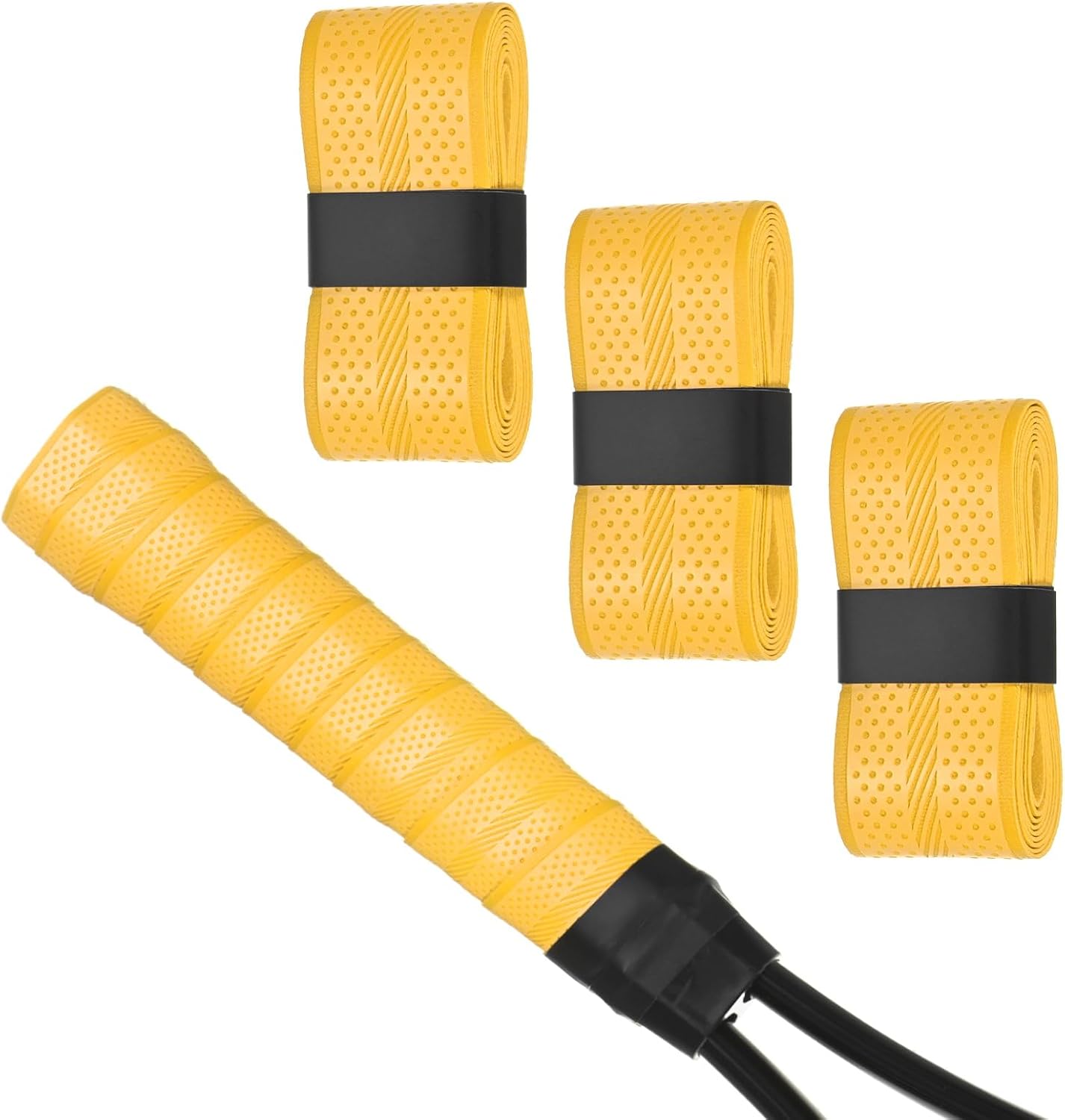 M METERXITY Golf Grip Wrapping Tapes PU Tennis Overgrip Grip Tapes Anti-Slip for Golf/Badminton/Squash/Baseball Bat