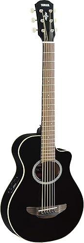 Miniatura 7 de Yamaha APXT2EW Guitarra acústica-eléctrica de tamaño 3/4 con funda de concierto, natural figurado