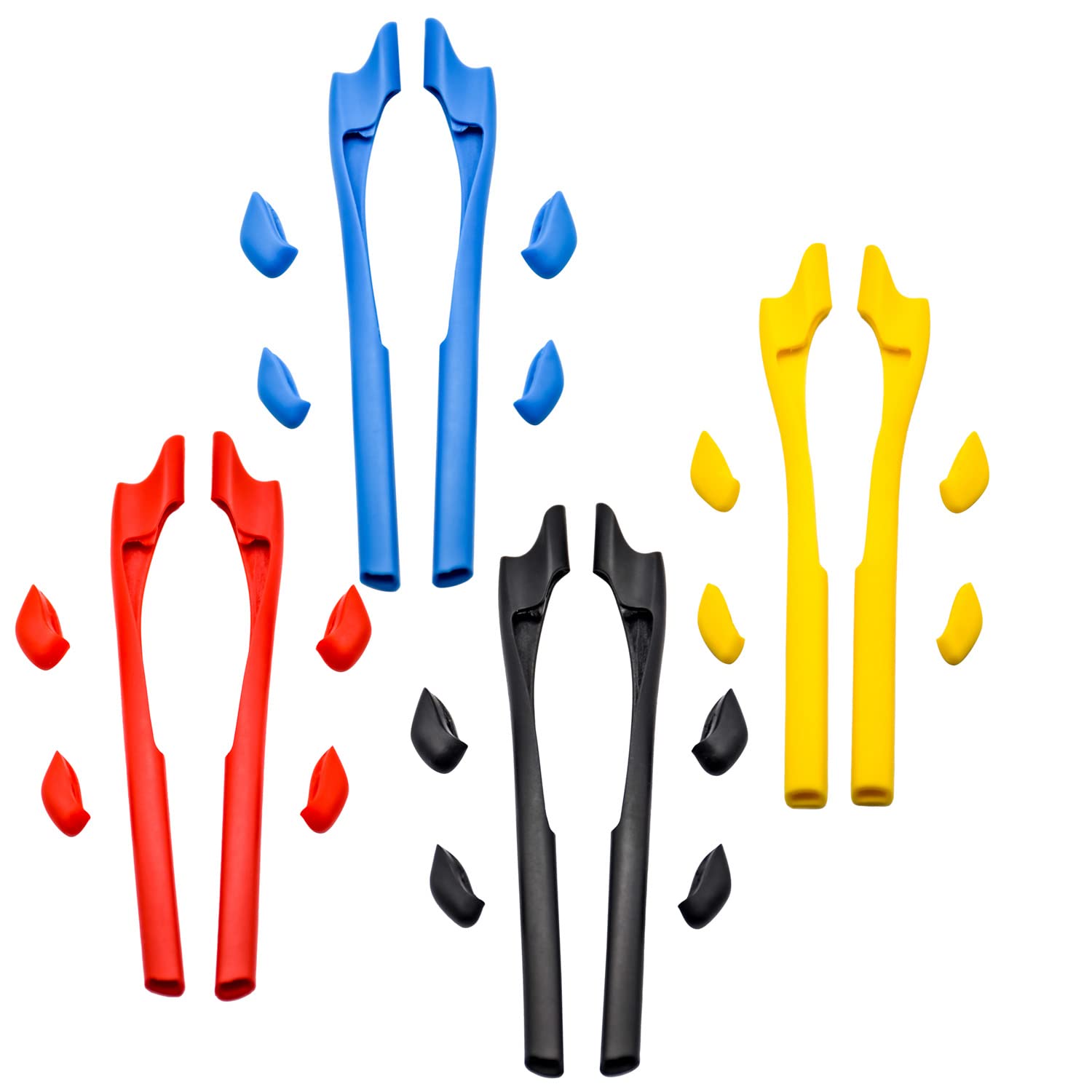 Kit de jambe en silicone Oakleys Half Jacket 2.0 pour le cyclisme et le running - 5