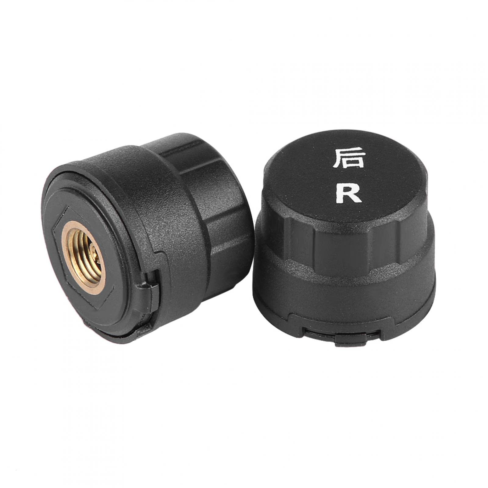 Sistema de monitoreo de presión de neumáticos, 3V motocicleta TPMS BT Sistema de monitoreo de temperatura de presión de neumáticos para iOS/Android con sensor de neumáticos