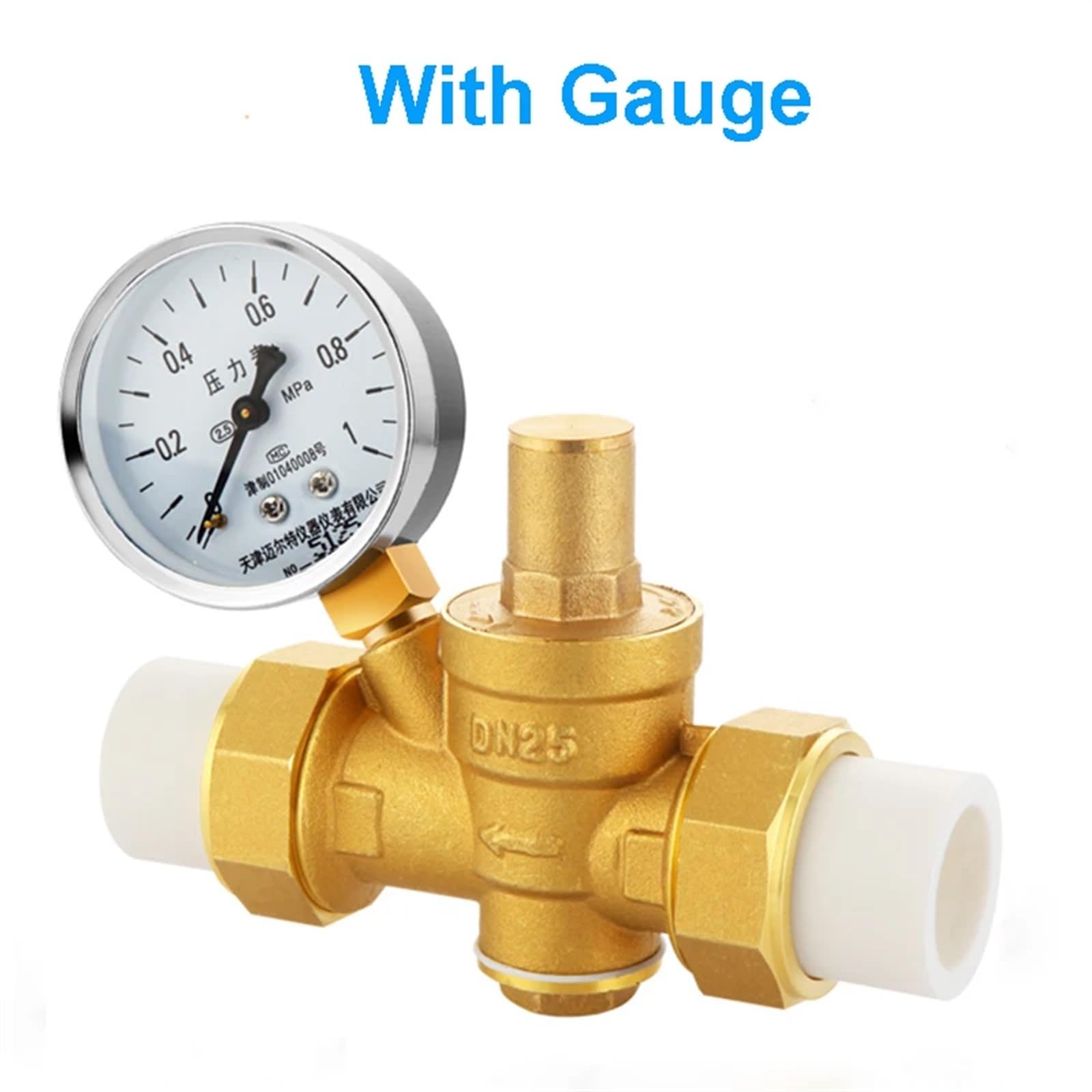 water pressure gauge airbrush compressor air compr Latón presión ajustable doble receptor en vivo purificador de agua calentador de agua válvula reguladora válvula reductora agua(PPR32)