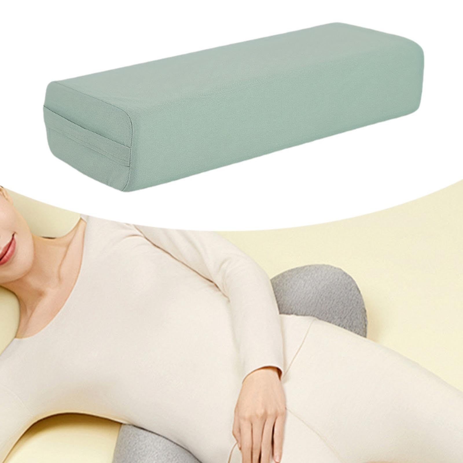 rockible Cuscino da Rettangolare, Professionale, Traspirante, con Fodera Rimovibile, Cuscino da Meditazione, con Maniglia per Il Trasporto, per Il