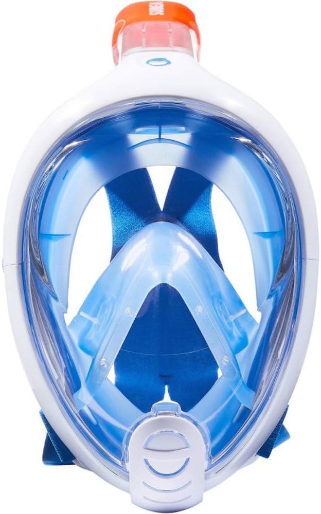 ME MARTIAN ELITE Tribord/Subea Easybreath (New Version) Full Face Snorkel Mask with Waterproof earplug, Enhanced Anti-Fog and Anti-Leak