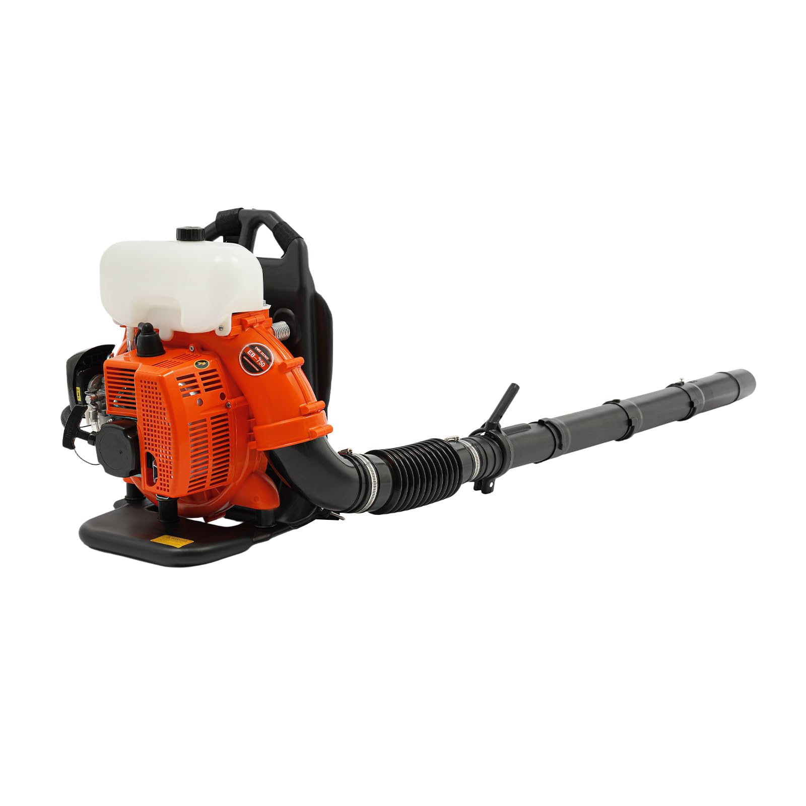 Soplador de hojas de gasolina extraíble, soplador de motor de 2 tiempos perfecto, soplador de hojas mochila de 41,5 cm con flujo de aire de 508,5 cfm, para áreas grandes - soplador trasero soplador de
