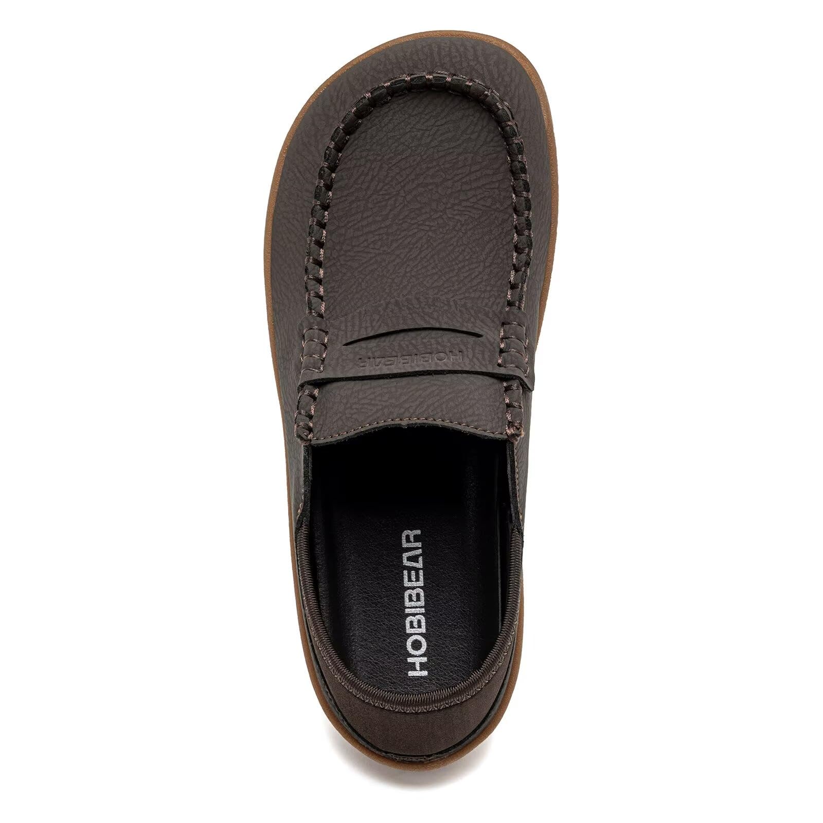 HOBIBEAR Zapatos Planos Mary Jane de Piel para EU Puntera Ancha y Zapatos Tipo «a pie Descalzo» | Zapatos cómodos de Horma Ancha