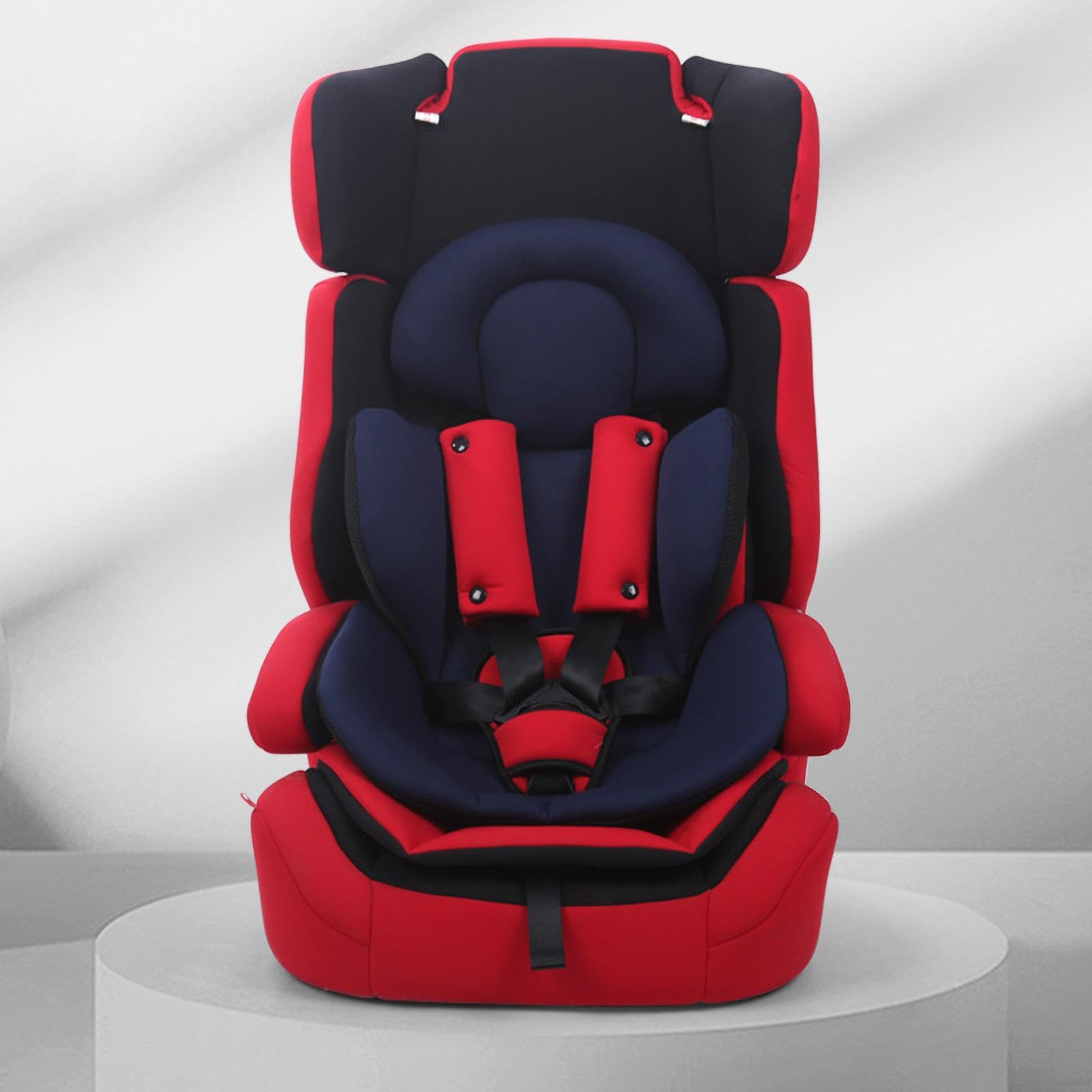 Reductor de asiento de coche de bebé, cojín de inserción de asiento de coche de bebé, almohadilla de apoyo corporal 2 en 1, reductor de asiento de bebé suave, acolchado de doble cara, para cochecitos