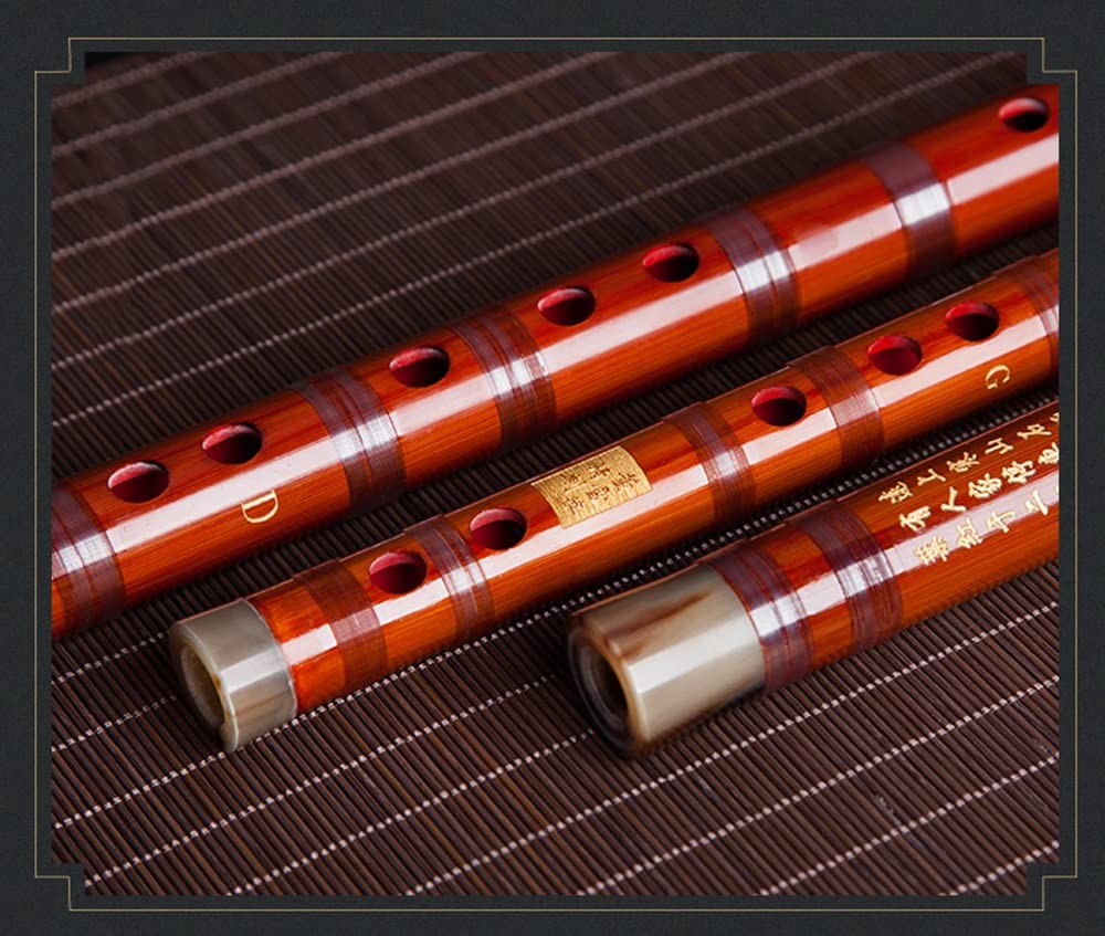 dizi DiZi Bambus Flöte Musikinstrument Professionelle Leistungsstufe Flöte Erwachsene C/d/e/f/g Tune Bitter Bambus Querflöte for Studentenanfänger Bambusflöten(D)