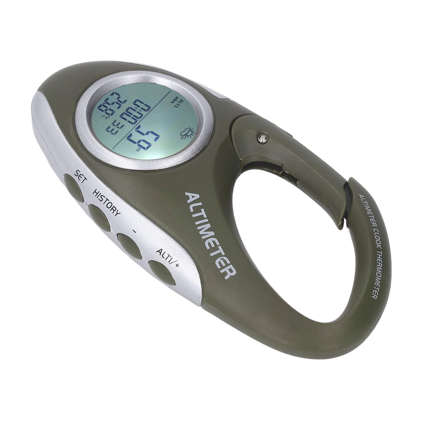 Altimètre à Boussole Numérique Multifonction Portable avec Rétroéclairage - Idéal pour les Amateurs de Plein Air