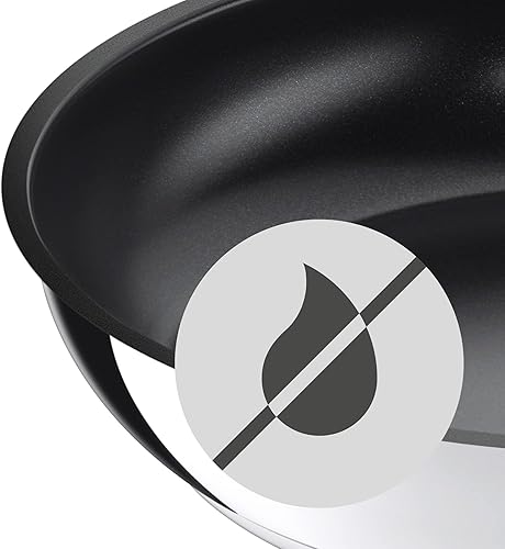 Miniatura 5 de WMF Devil - Sartén de inducción (11.0 in + 0.8 in, acero inoxidable recubierto con mango de plástico)