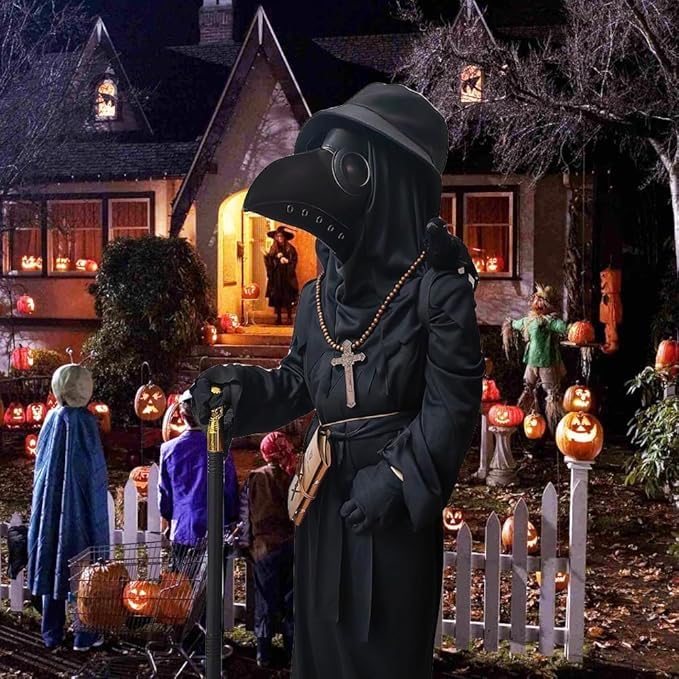 Costume da pestdottore per bambini divertenti costumi di Halloween spaventosi per ragazzi