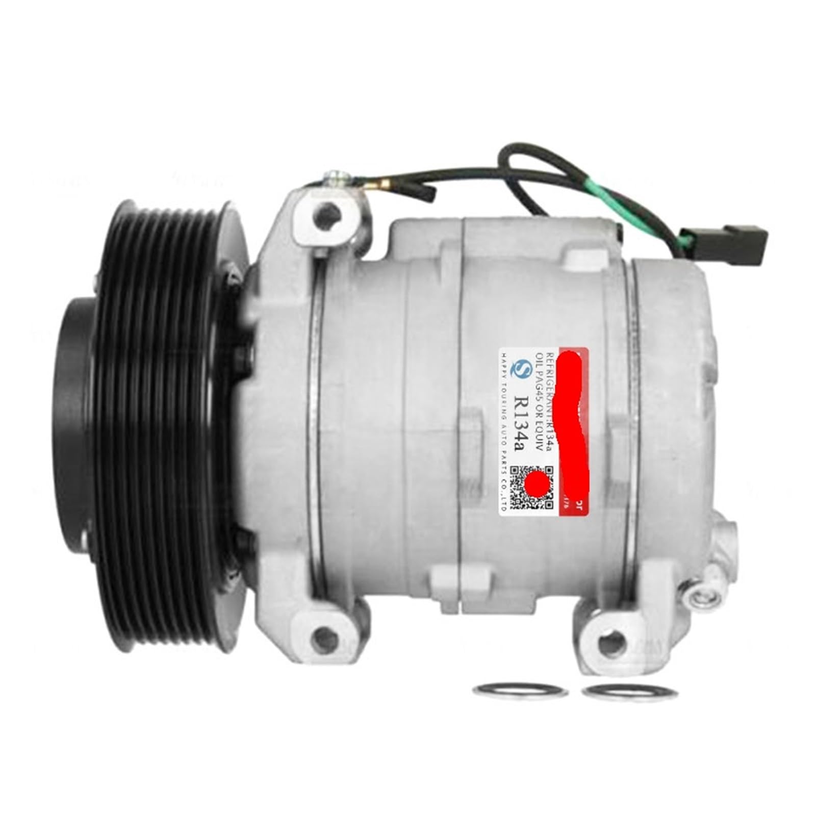 Auto AC A/C Air Conditioning Compressor 24V，Compatible for Mercedes Benz，MP4 Truck 447280-1840 DCP17186 4722300111 A4722300111，Car AC Compressor