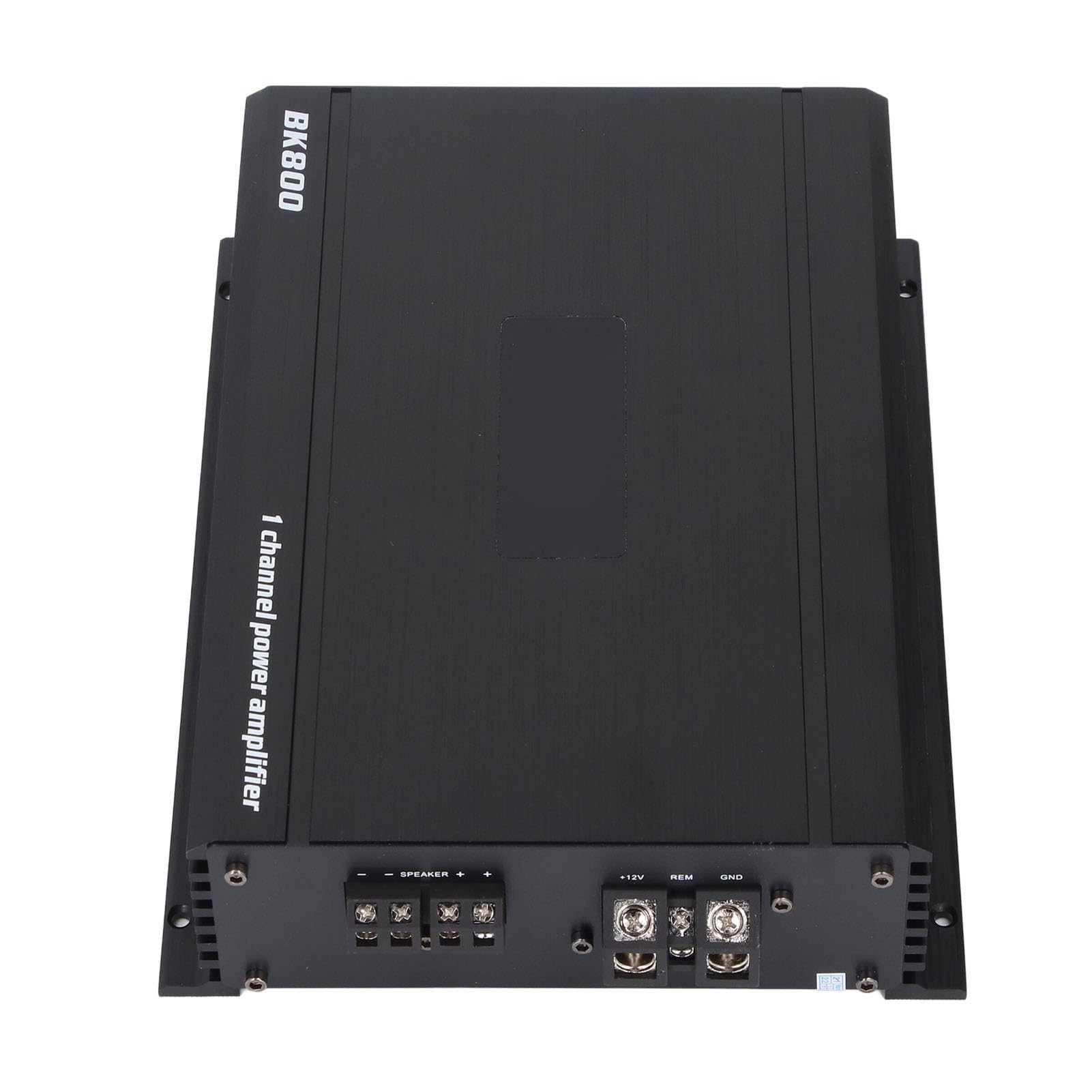 1500W Car Sound Amplifier High Power Pure Low Bass 1 Channel Amplifier with Wire Control for DC 11 to 15V Truck Ship UTV Motorcycle