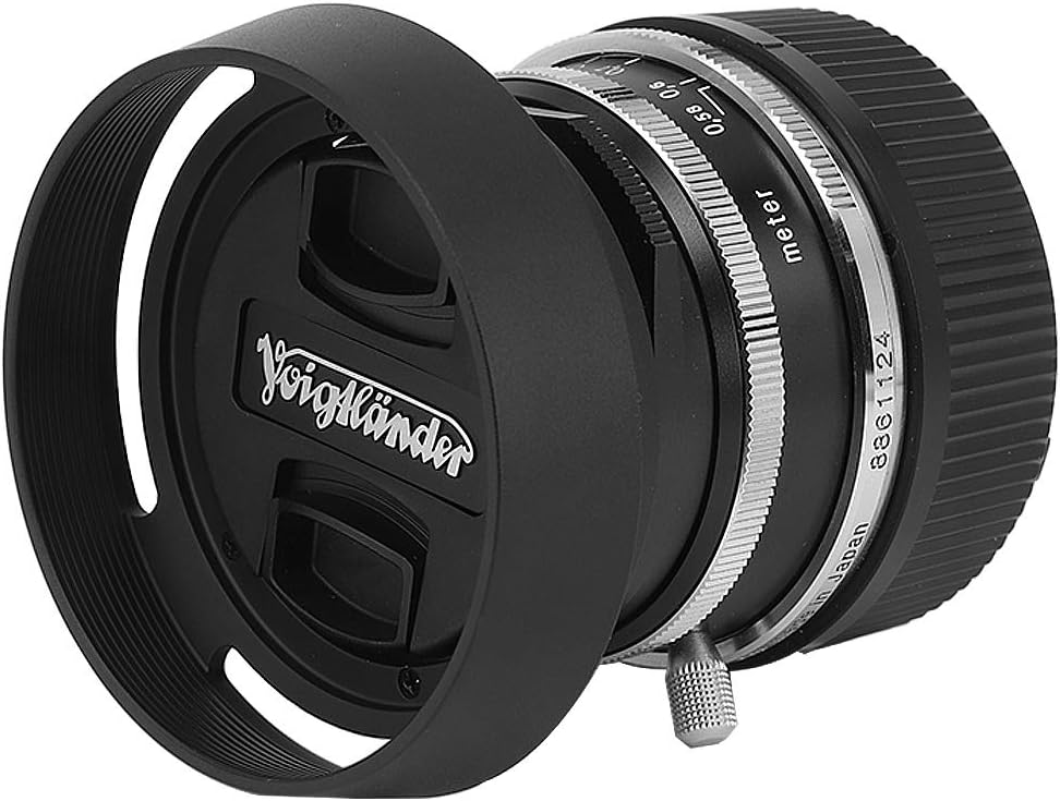 Haoge LH-VM11 Bayonet Round Metal Lens Hood Shade for Voigtlander 35mm f2 1:2/35 Ultron Aspherical Vintage Line VM Lens Replace LH-12