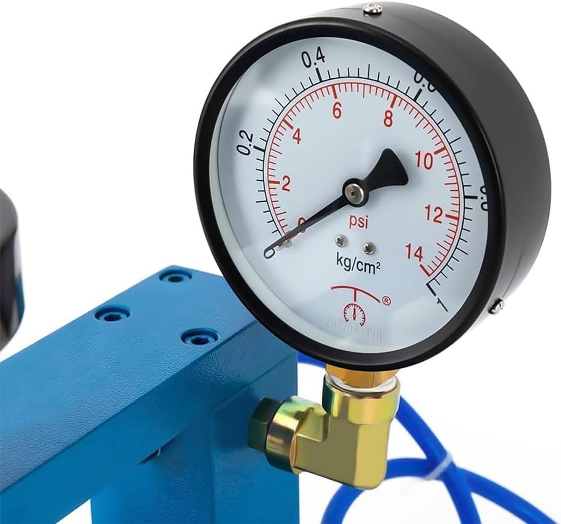 Fabric Waterproof Testing Machine,Textile Fabric Hydrostatic Pressure Tester with Pointer Display,Waterproof Tester Tool,0-10000MM Water Pressure Resistance,for Tent Raincoats Boot