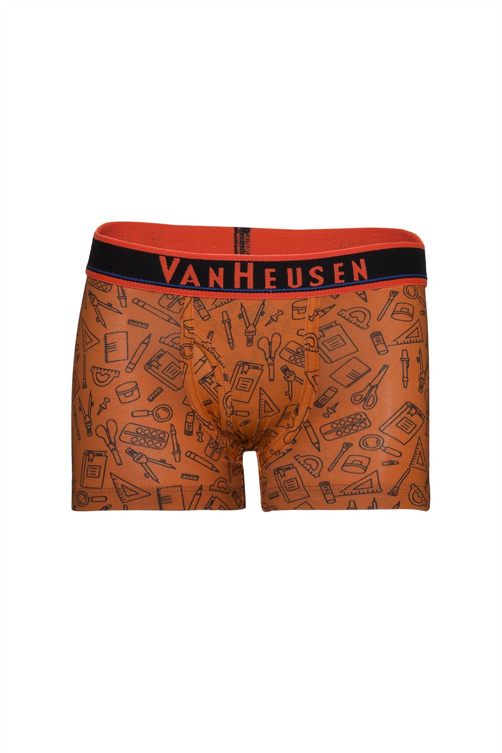 Van Heusen Boys Trunks - Combed Cotton Elastane - Pack of 2 - Allover Print, Ultra Soft Multicolour 3