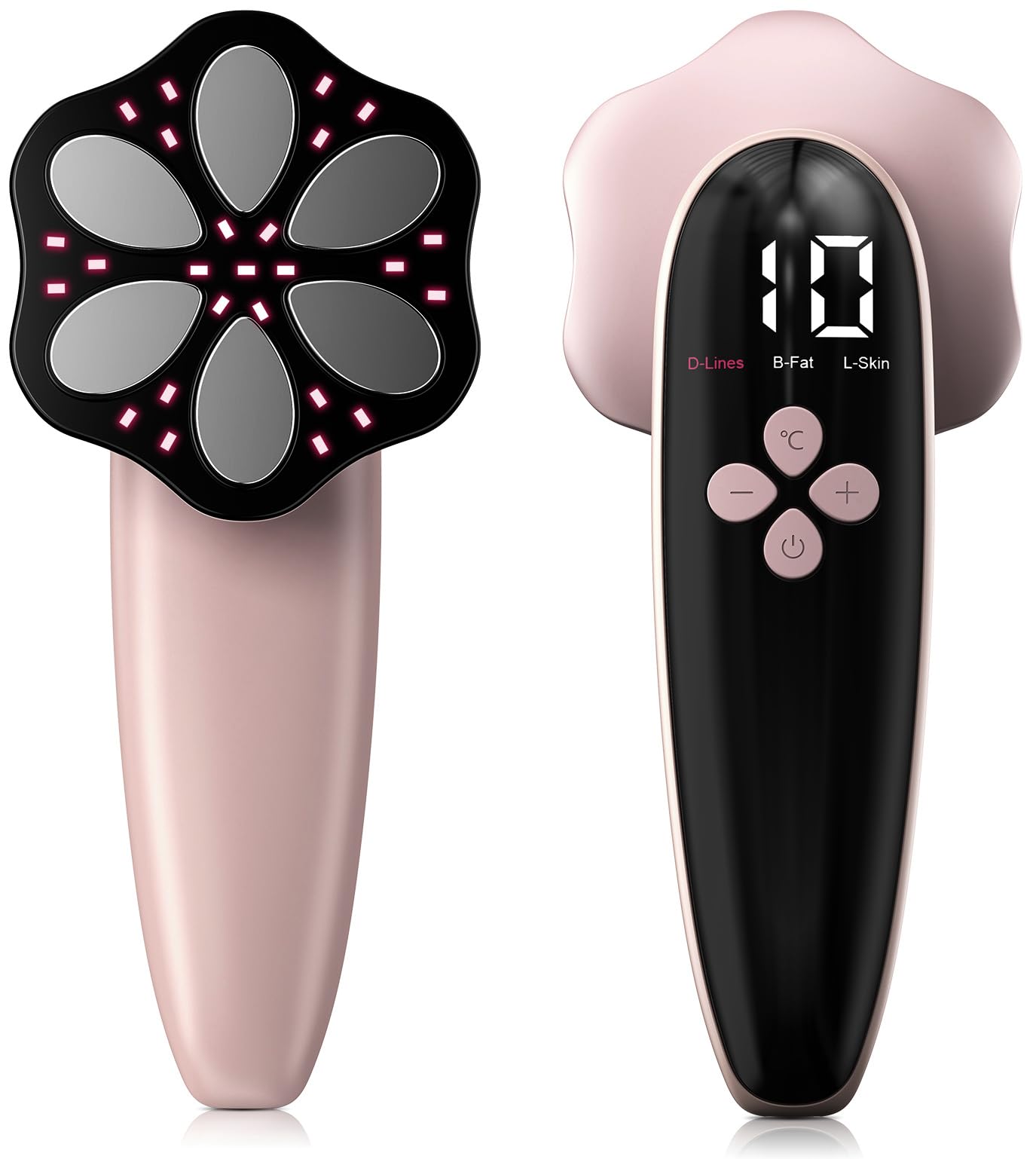 Massage Anti Cellulite Masseur Appareil Anti Cellulite, 3 IN 1 électriques Appareil Massage avec 6 Têtes de Massage pour la Taille, le Ventre, Fesses, Bras, Unisexe, Lifte, Resserre et Mass