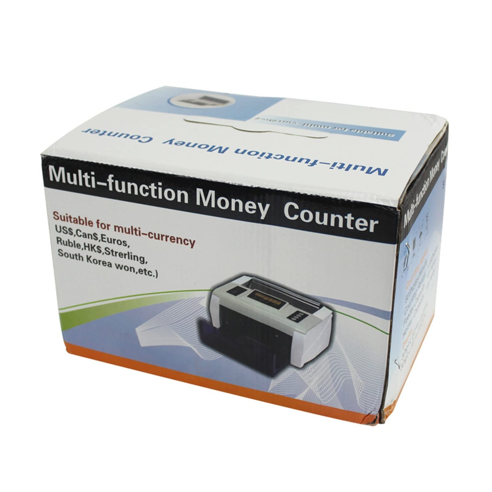 Contador de dinero, Bill Counter, Money Machine M06 El detector de efectivo pequeño y portátil es adecuado for muchas monedas extranjeras, como A NOSOTROS, Euro, Dólar Taiwán, etc