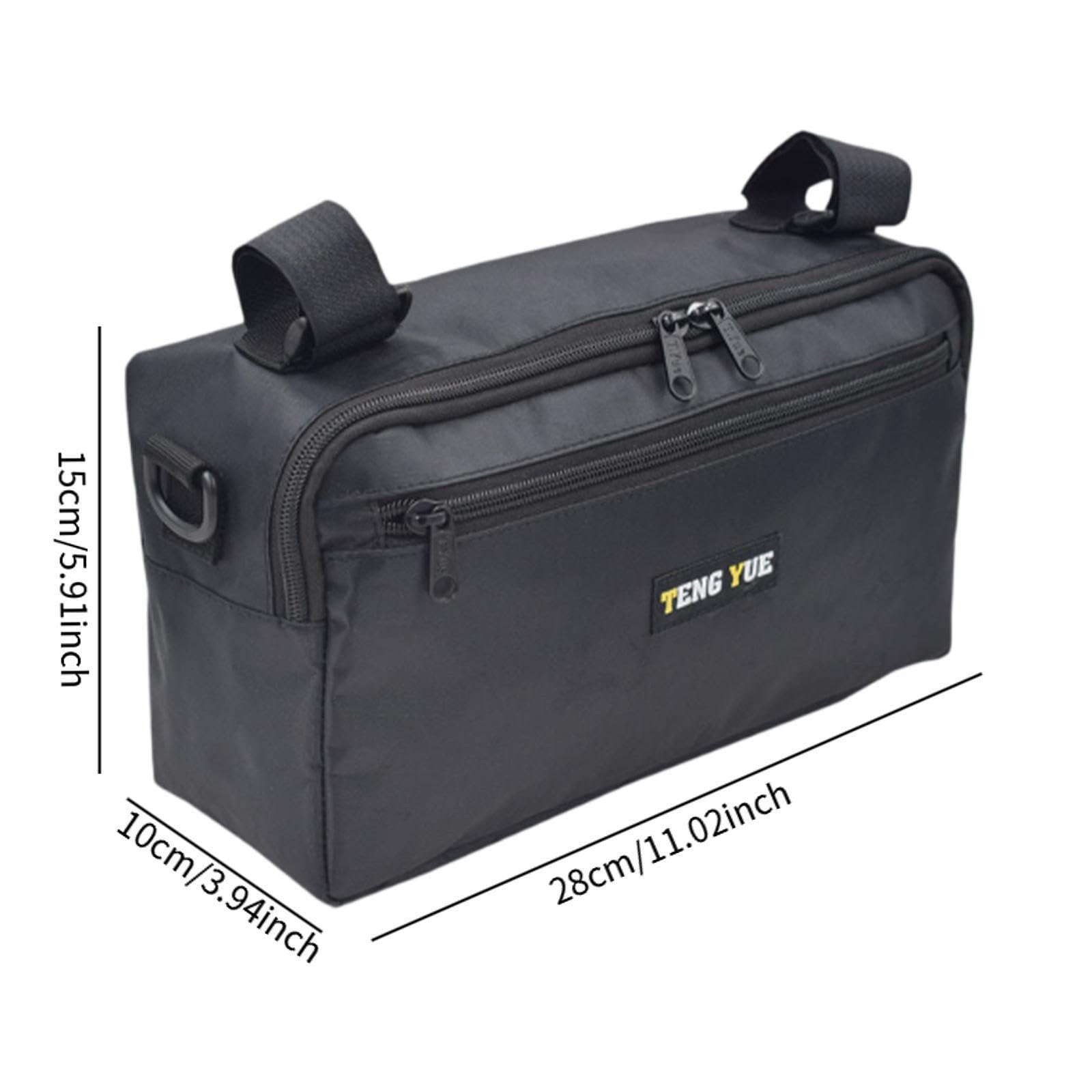 DYNWAVE Stroller Organizer Bag Pouch Reusable Portable for Trolley Outdoor Crossbody Bag