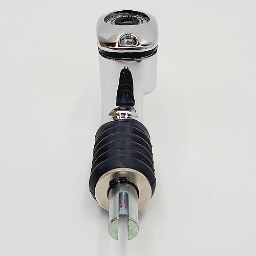 Miniatura 5 de Cilindro maestro de freno trasero de  pulgadas de diámetro cromado para Harley Touring Electra Glide 1999-2007, Road Glide, Road King, modelos