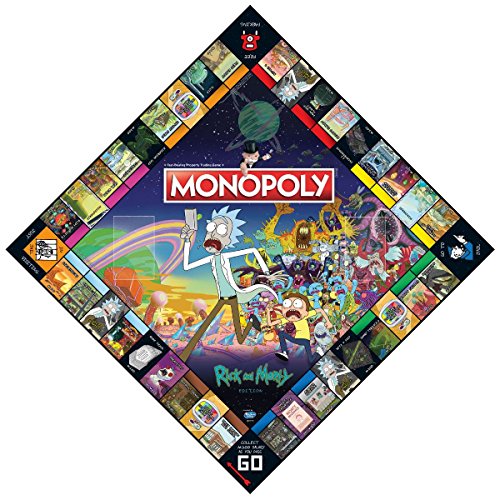 Rick Et Morty Jeu De Plateau Monopoly *Anglais* - vue 4